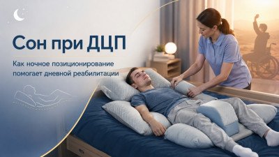 Сон как часть реабилитации при ДЦП: как правильное позиционирование ночью усиливает эффект дневных занятий