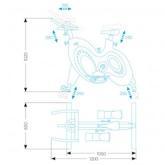 Акватренажёр Aqquatix BPM Aquabike в Минске