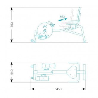 Акватренажёр Aqquatix Galaxy Aqquabike 316L в Минске