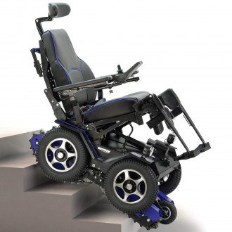 Инвалидная коляска с электроприводом Caterwil GTS 4WD (вездеход-ступенькоход) в Минске