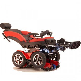 Инвалидная коляска с электроприводом Caterwil GTS 4WD Lux (вездеход-ступенькоход) в Минске