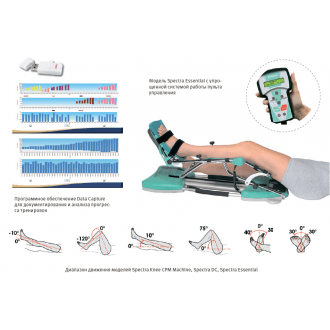 Тренажёр для пассивной разработки тазобедренного сустава Kinetec Spectra Knee CPM в Минске