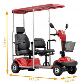 Электрический скутер Met Explorer 900 Tandem в Минске