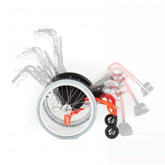 Детская инвалидная коляска ДЦП Hoggi Swingbo-Plus (компл. SHERPA) в Минске