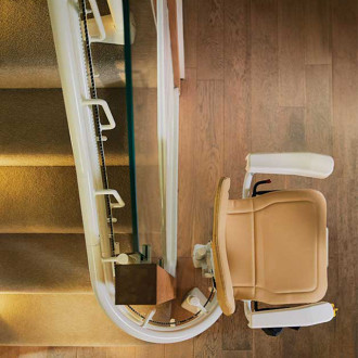 Подъёмник кресельный лестничный Bespoke Stairlifts Infinity V9 в Минске