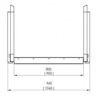 Вертикальный подъёмник EasyLift V3 (внутренний) высота подъёма: 70-1250 мм  в Минске